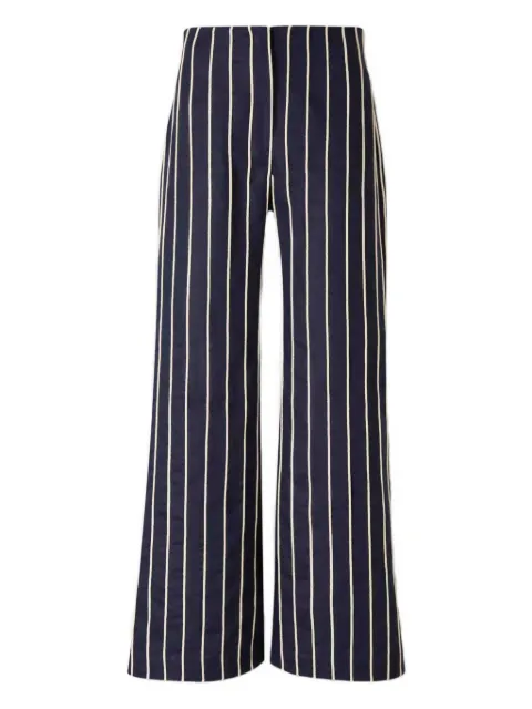 ANDRES OTALORA striped-pattern trousers