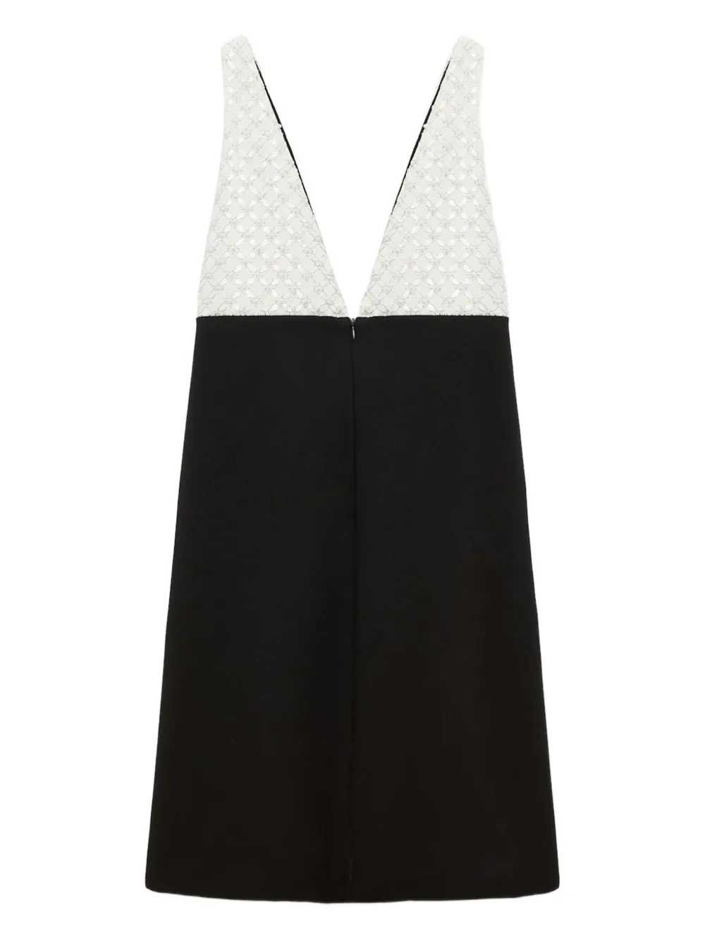 Dorothee Schumacher Emotional Essence Bow-detail Sequined Minidress In Black