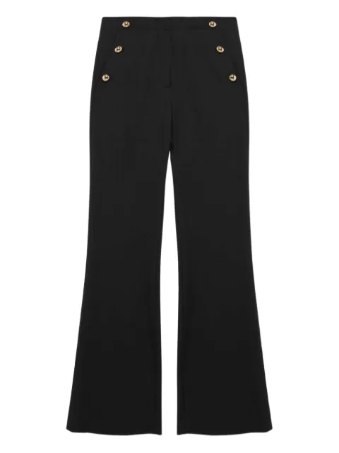Simkhai Robin button-embellishment trousers