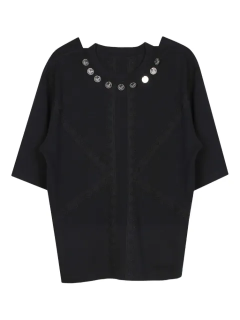 Youths In Balaclava coin-trim T-shirt