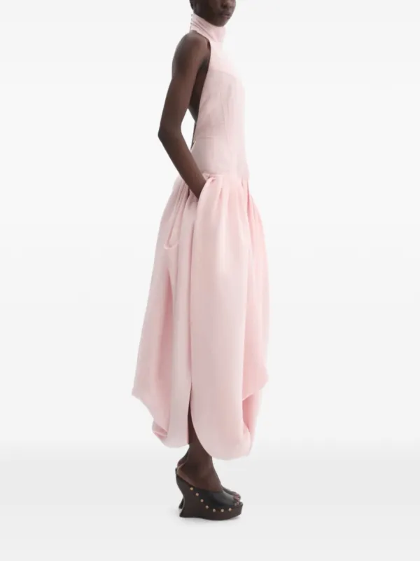 magda butrym pink dress Cotton minidress in pink - Magda Butrym