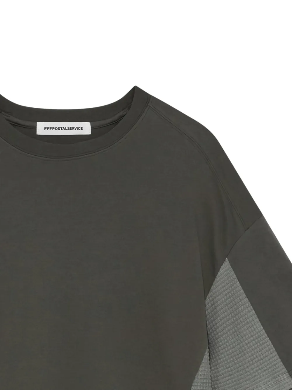 FFFPOSTALSERVICE layered long-sleeve T-shirt - Grijs