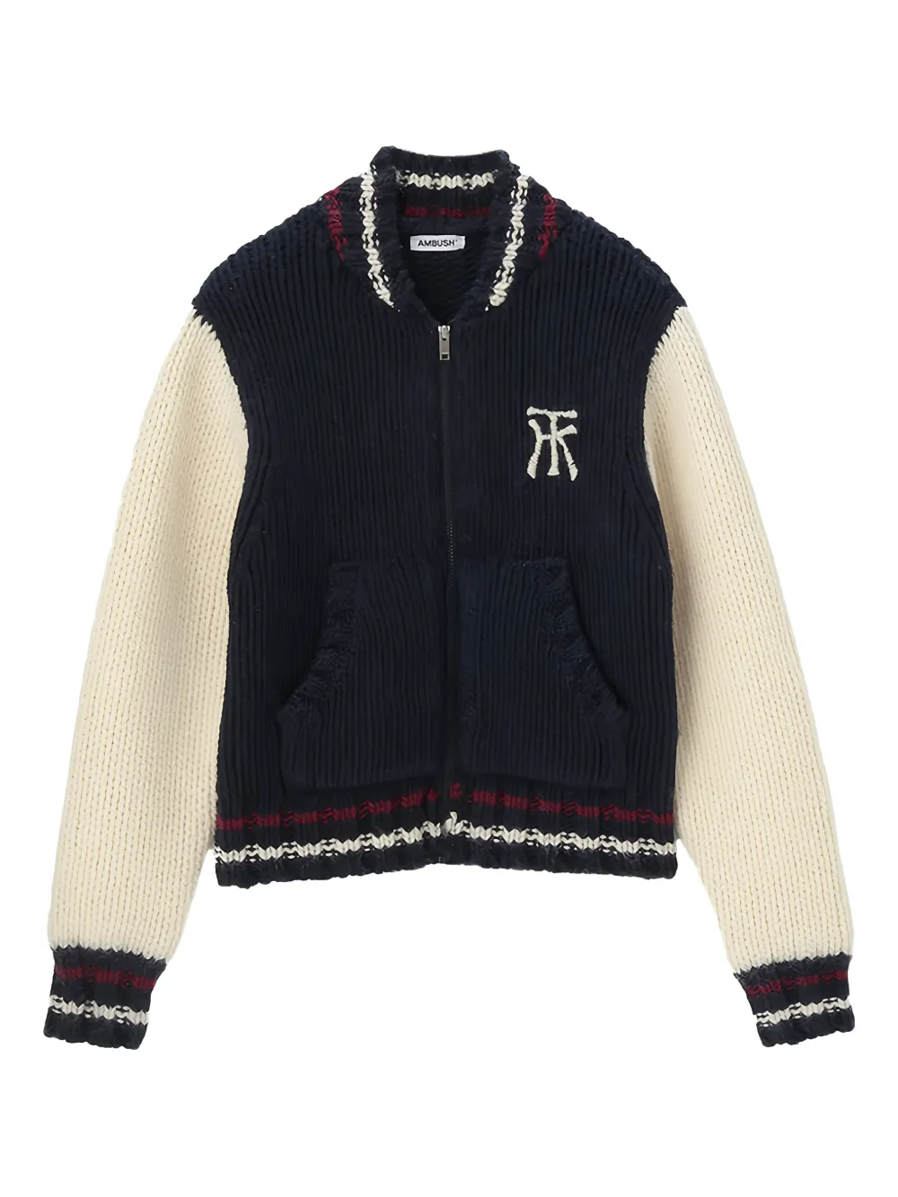 AMBUSH colour-block jacket | Blue | Image 1