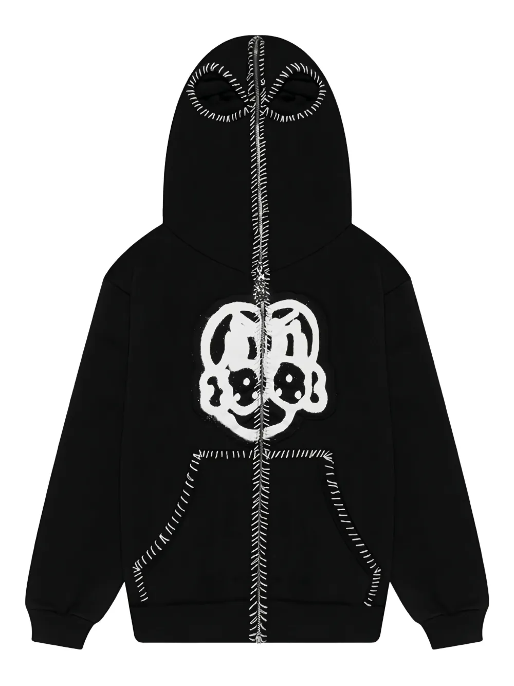 CHITO Executioner zip-up hoodie | noir | Image 1