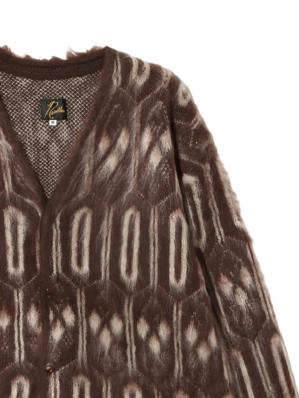 Needles patterned V-neck cardigan | Cardigans | Image 2