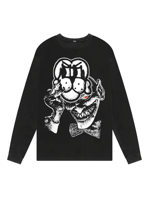 CHITO Mask graphic-print long-sleeve T-shirt