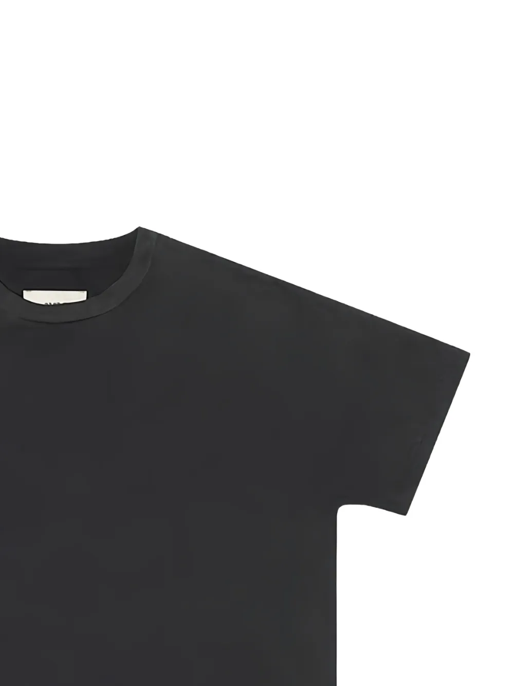 O.FILES Kimono 2.0 round-neck T-shirt - Zwart