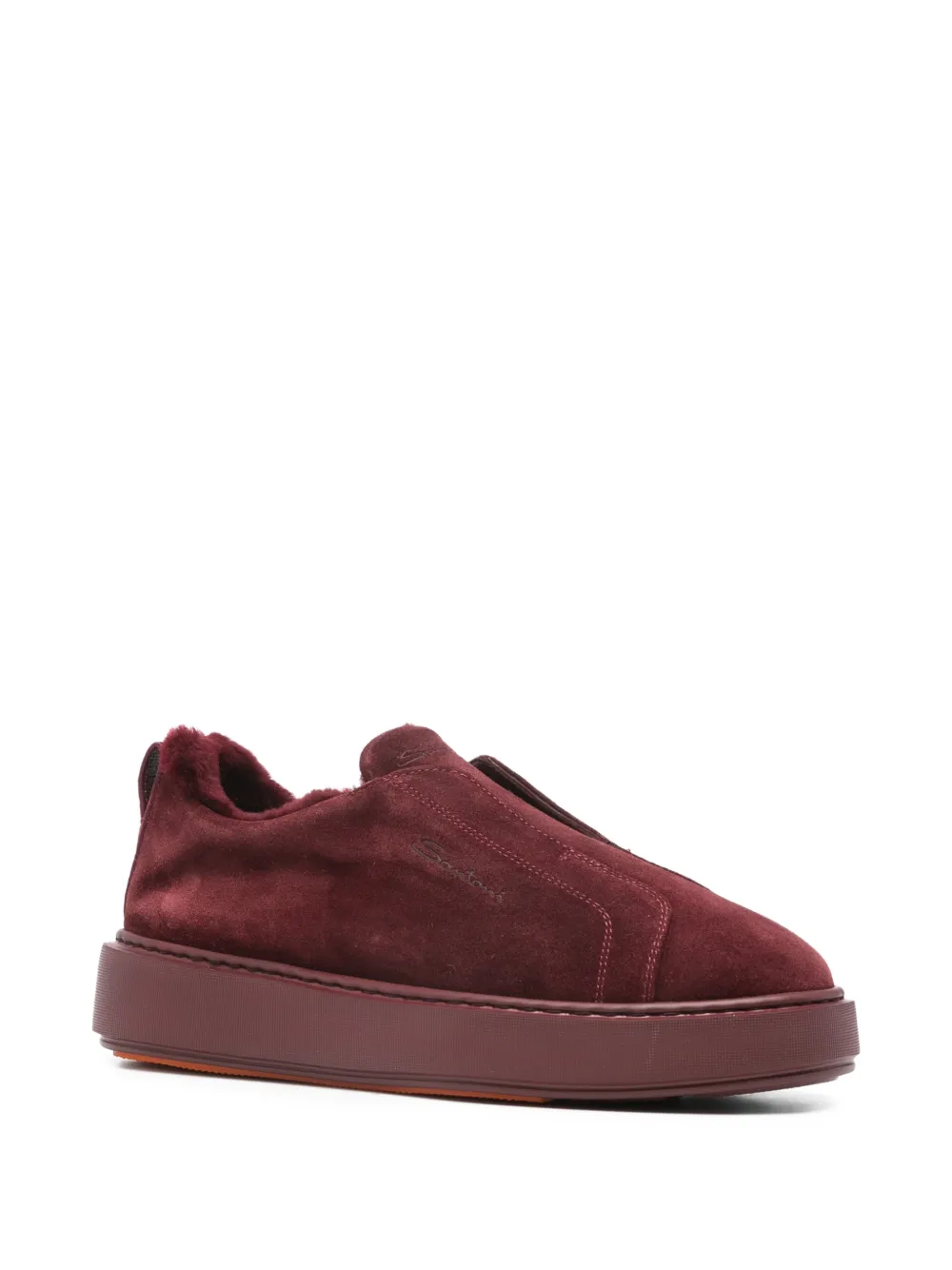 Santoni Victory sneakers Rood