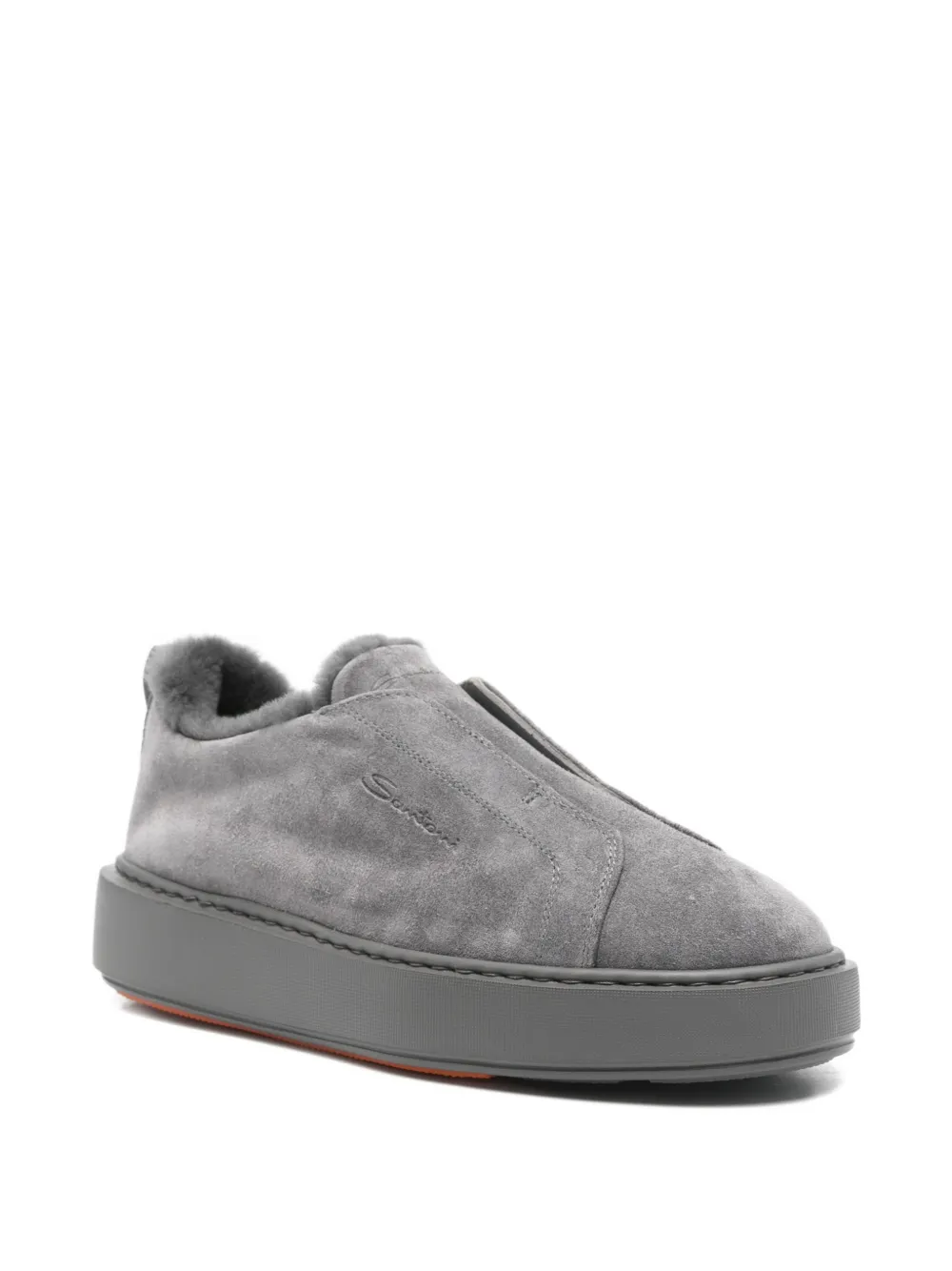 Santoni Victory slip-on sneakers Grijs
