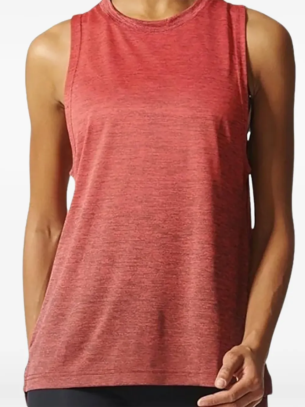  Adidas Logo-print Tank Top - Pink 