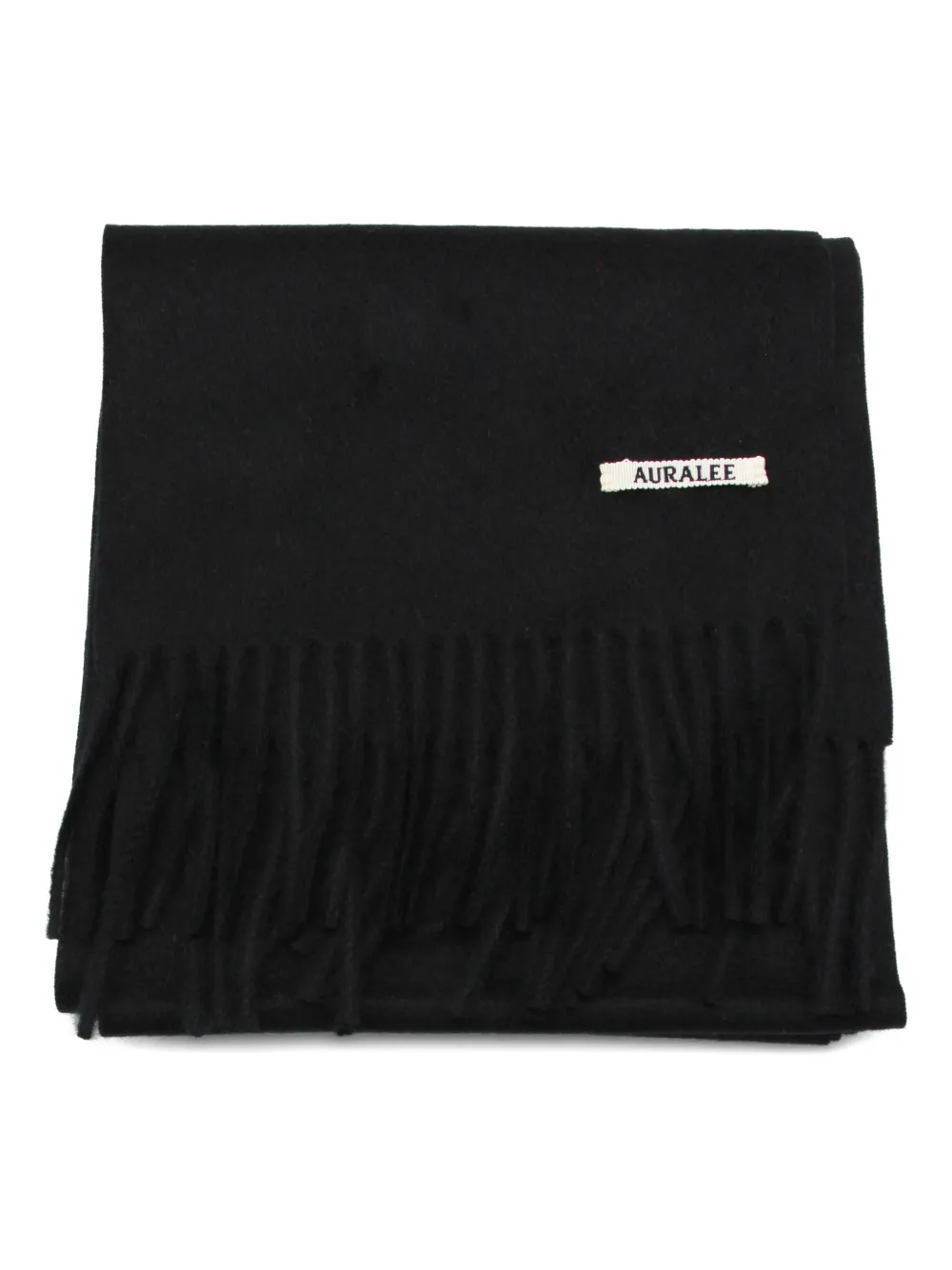 Auralee mascada con flecos | negro | Image 1
