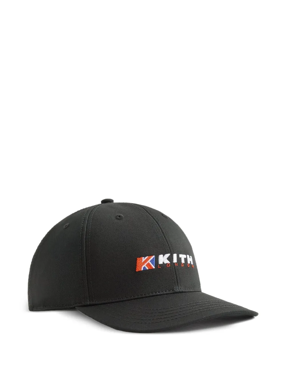 KITH Baseballkappe aus Twill - Schwarz