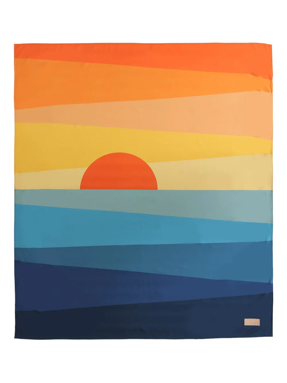 Amapô fular con atardecer estampado | amarillo | Image 1