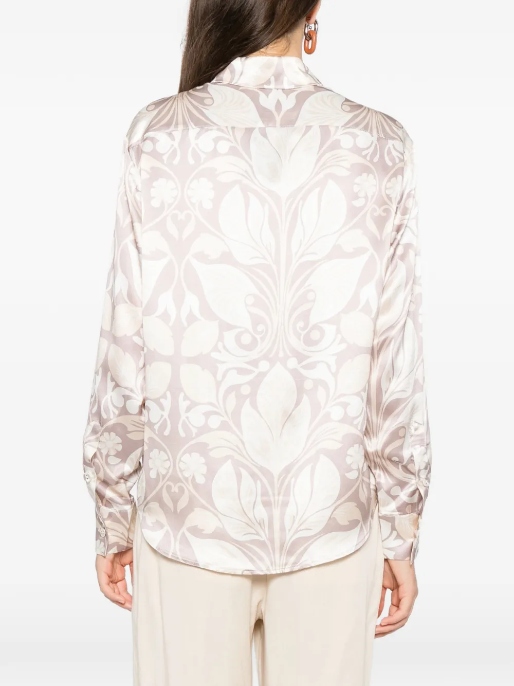 Cynthia Rowley Art Nouveau blouse Beige