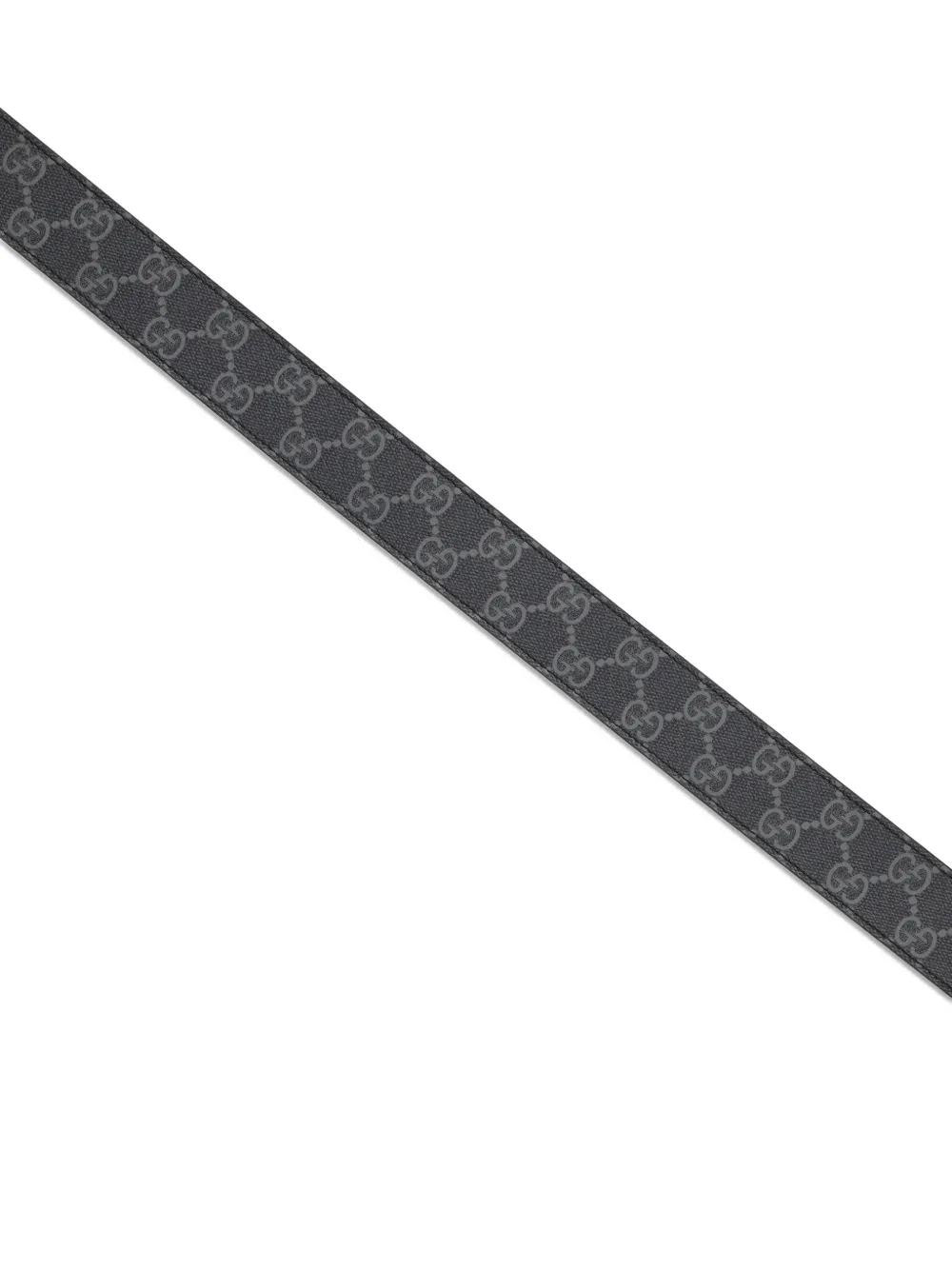 Gucci logo buckle belt - Grijs