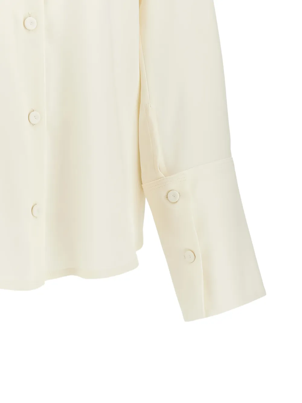 Max Mara Buttoned Shirt In Neutral