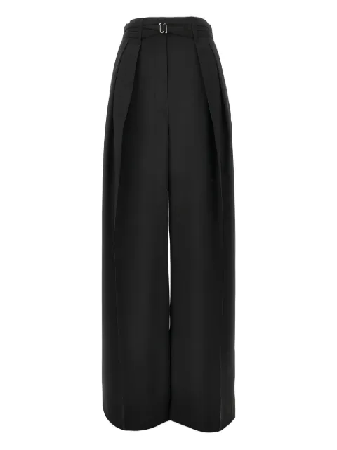 Sportmax buckle-detail trousers