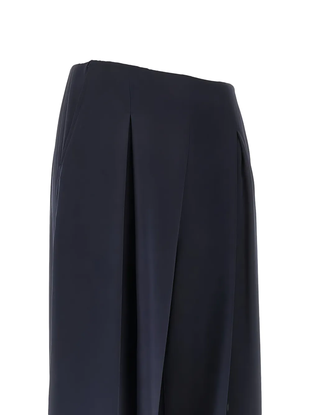 Max Mara pleated pallazzo pants - Blauw
