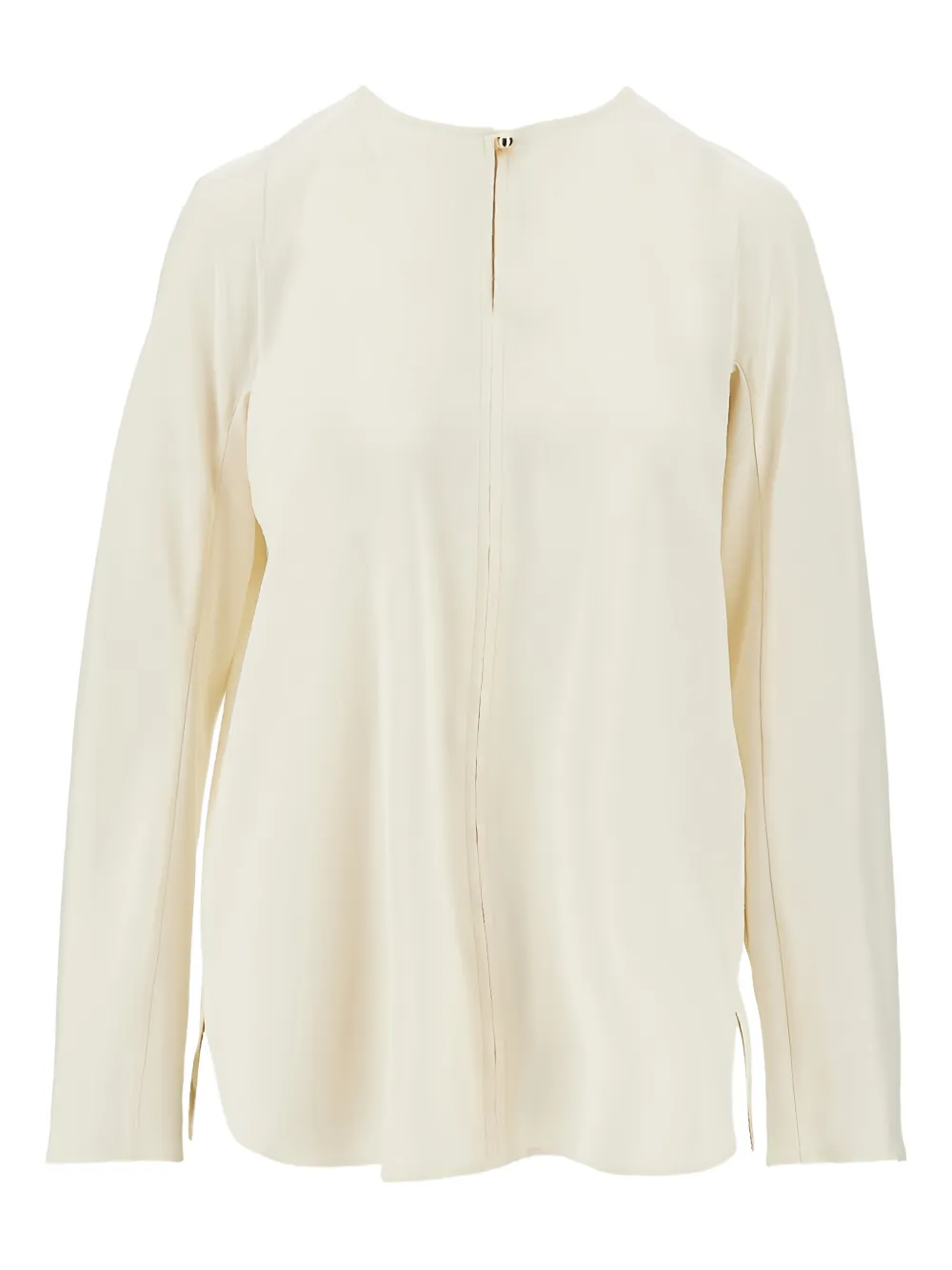 Max Mara Long-sleeves Blouse In Neutral