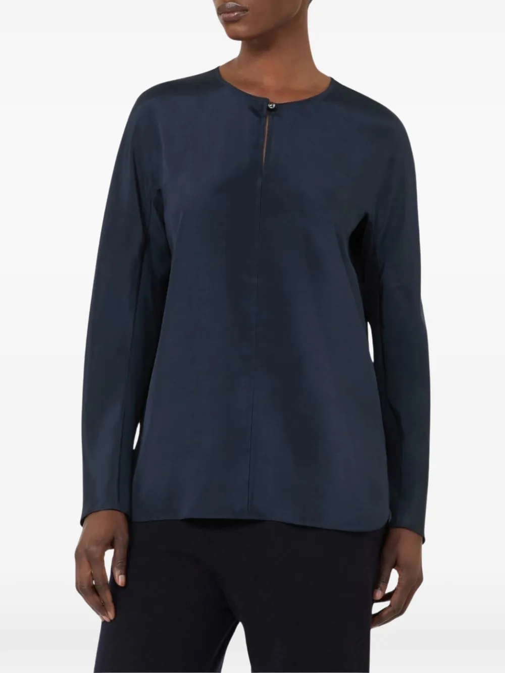 Max Mara Mxpmitico blouse Blauw