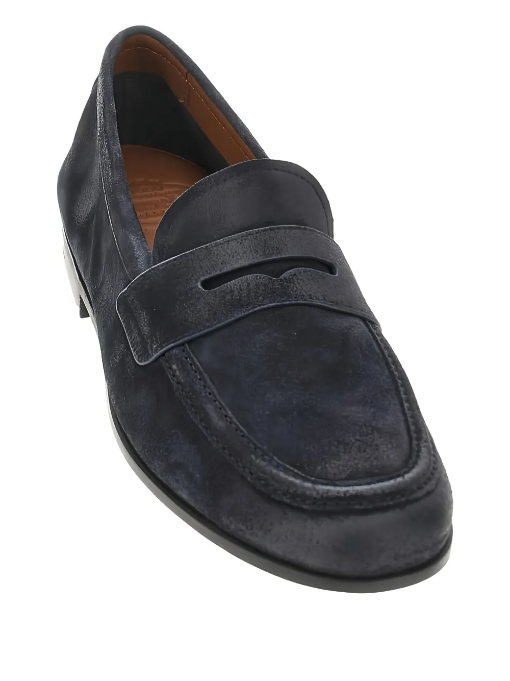 Church's suede penny loafers - Blauw