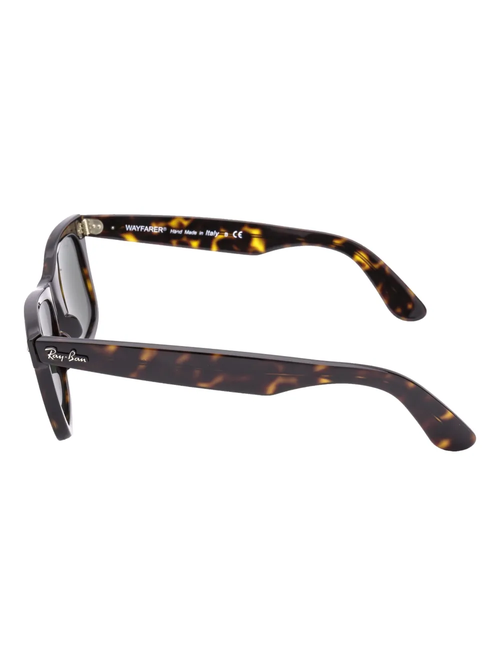 Ray-Ban Wayfarer zonnebril met logo Bruin