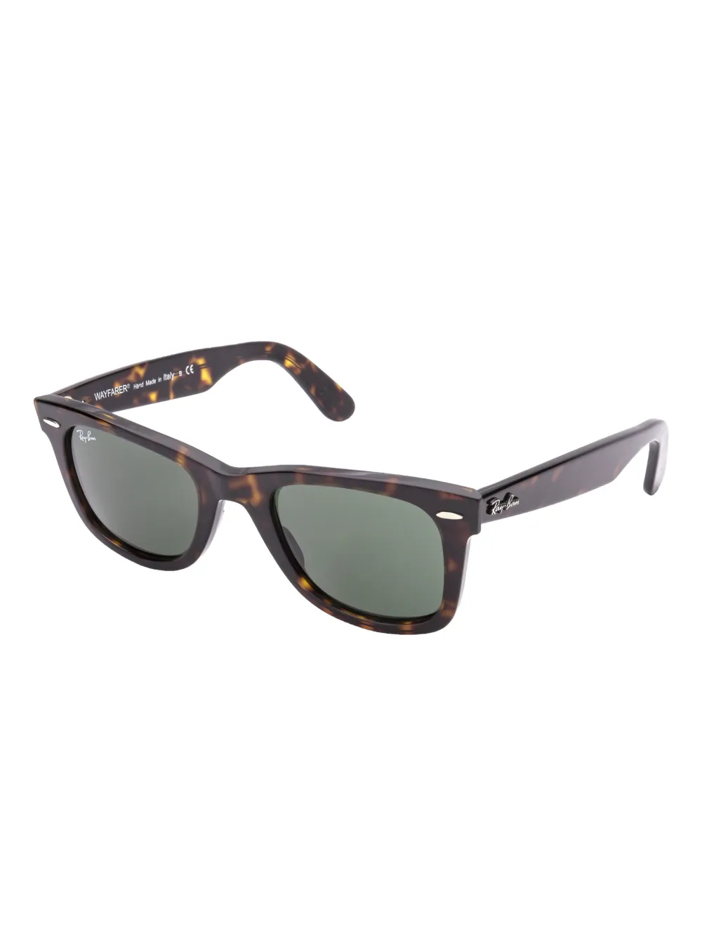 Ray-Ban Wayfarer zonnebril met logo Bruin