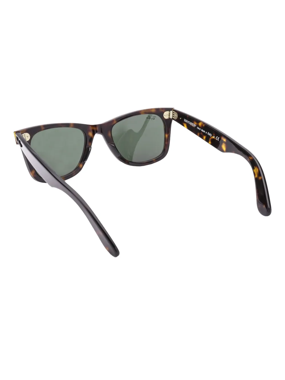 Ray-Ban Wayfarer zonnebril met logo Bruin