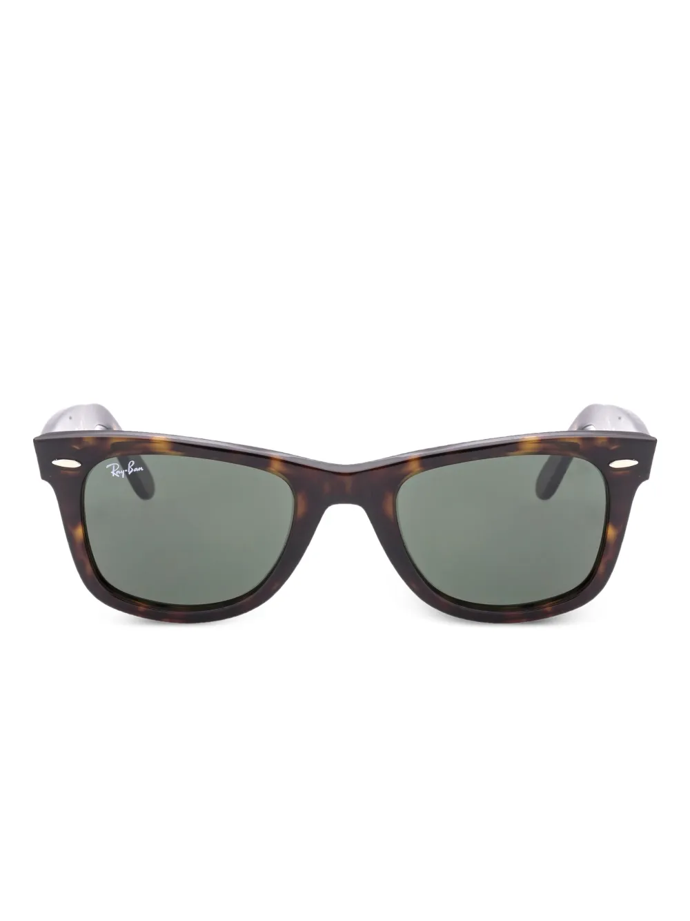 Ray-Ban Occhiali da sole Wayfarer con logo - Marrone