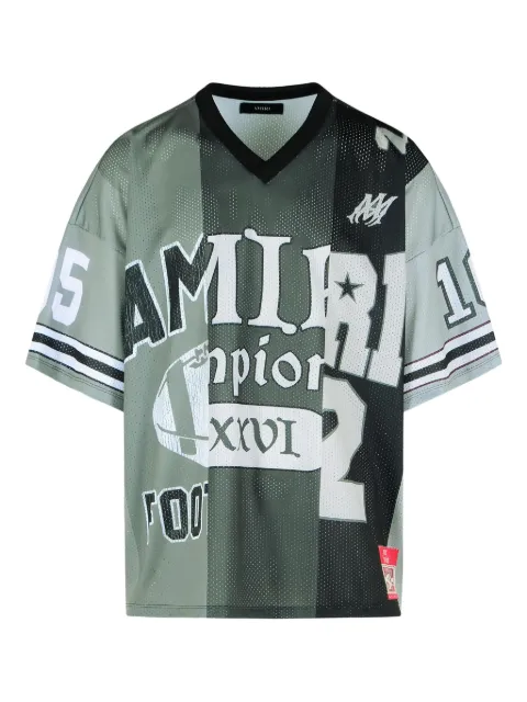 AMIRI logo spliced T-shirt