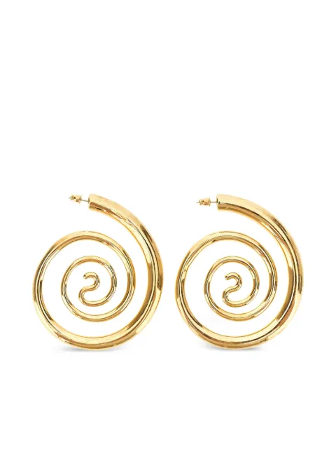 Panconesi Spiral Serpent hoops earrings