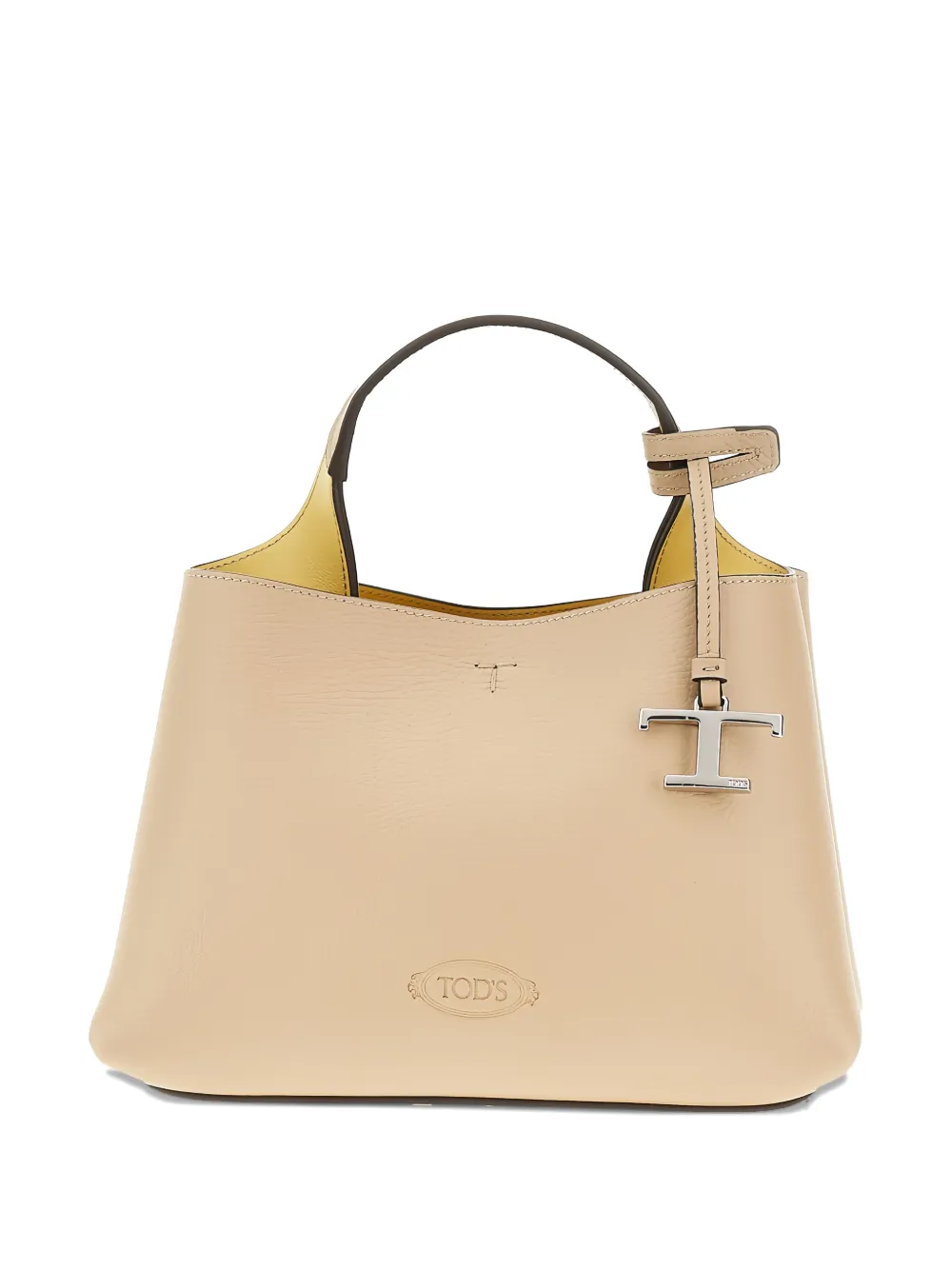 Tod's grained-leather tote bag - Toni neutri