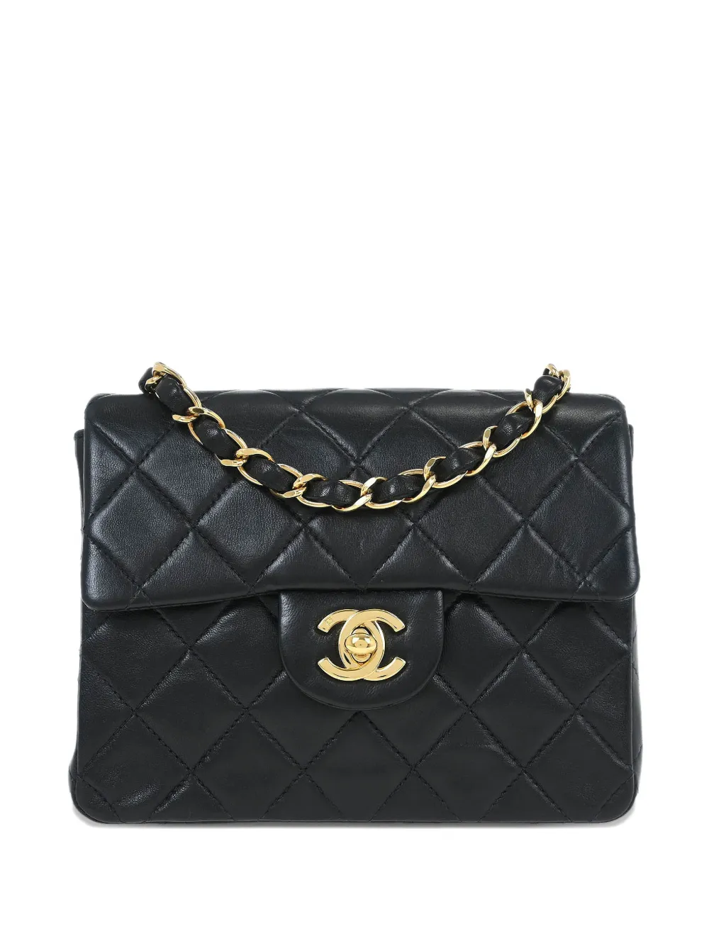 CHANEL Pre-Owned Borsa a spalla trapuntata 2002 - Nero