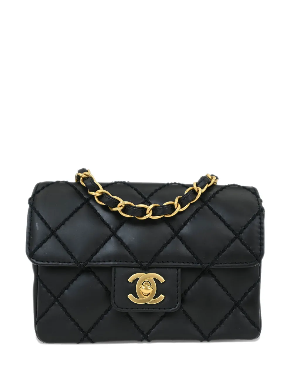 CHANEL Pre-Owned Borsa a spalla trapuntata 2003 - Nero