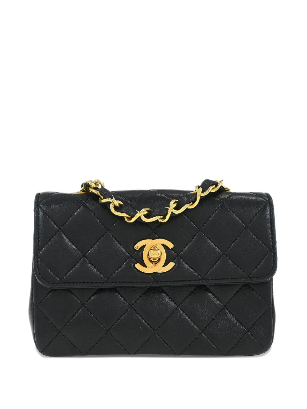 CHANEL Pre-Owned Borsa a spalla matelassé 1990 - Nero