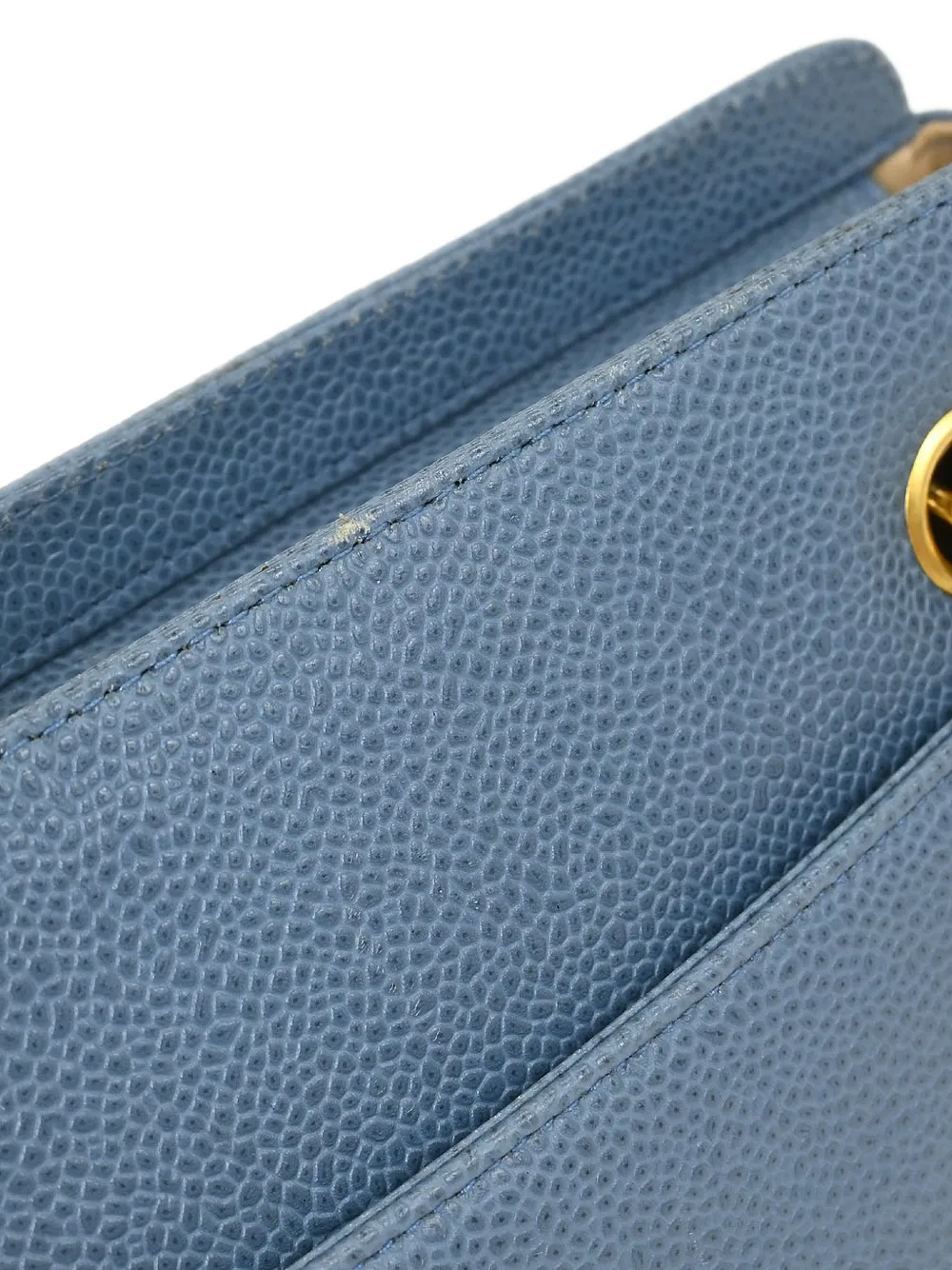 1995 Triple Interlocking Cc Logo Shoulder Bag