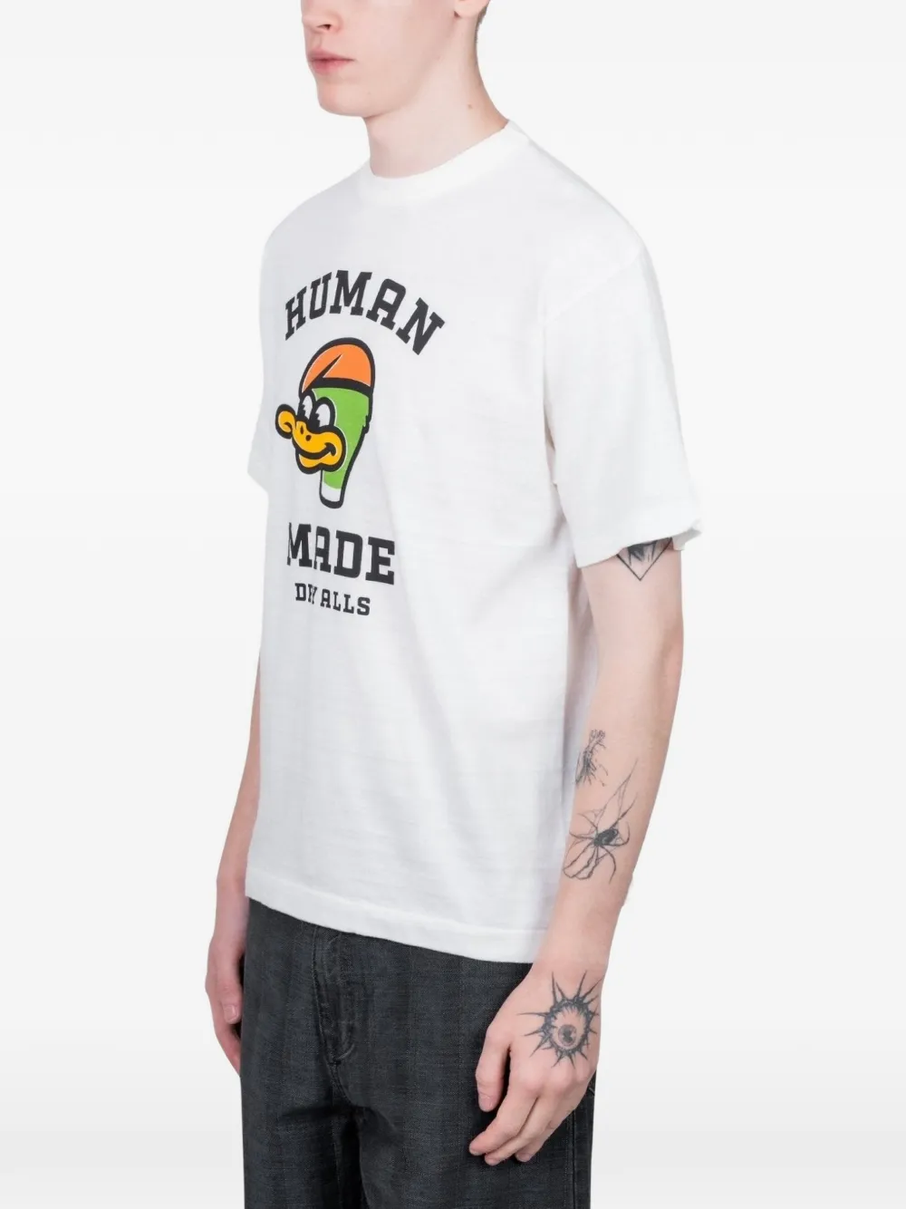 Human Made graphic-print T-shirt - Wit