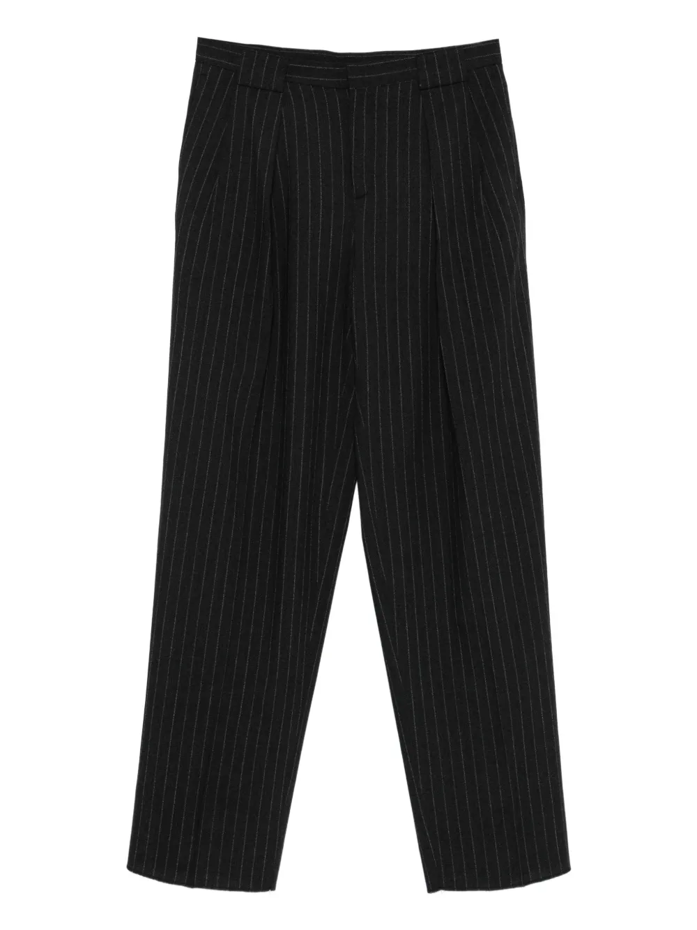 Paura Noge pinstripe-pattern trousers | ブラック | Image 1
