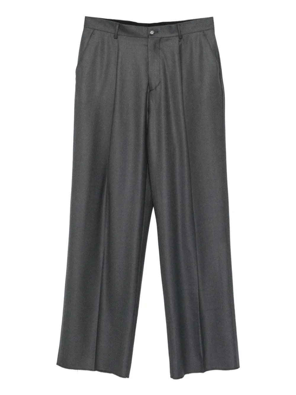 Paura Egon Pence pleated trousers - Grigio