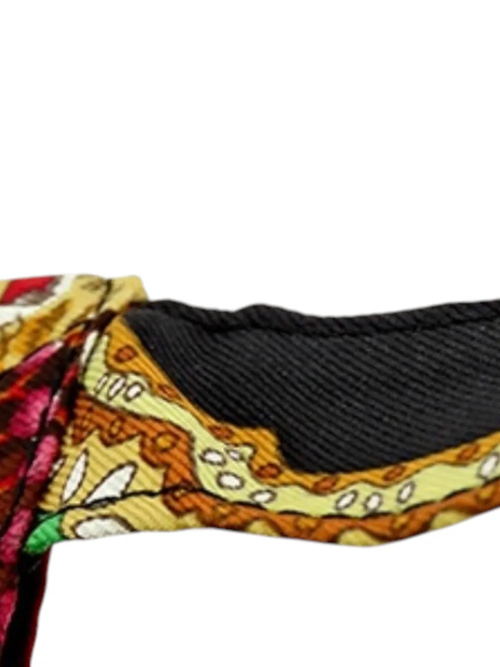 HERMES Pre-owned 2007 La Danse Du Cheval Marwari Silky Pop Tote Bag In Black