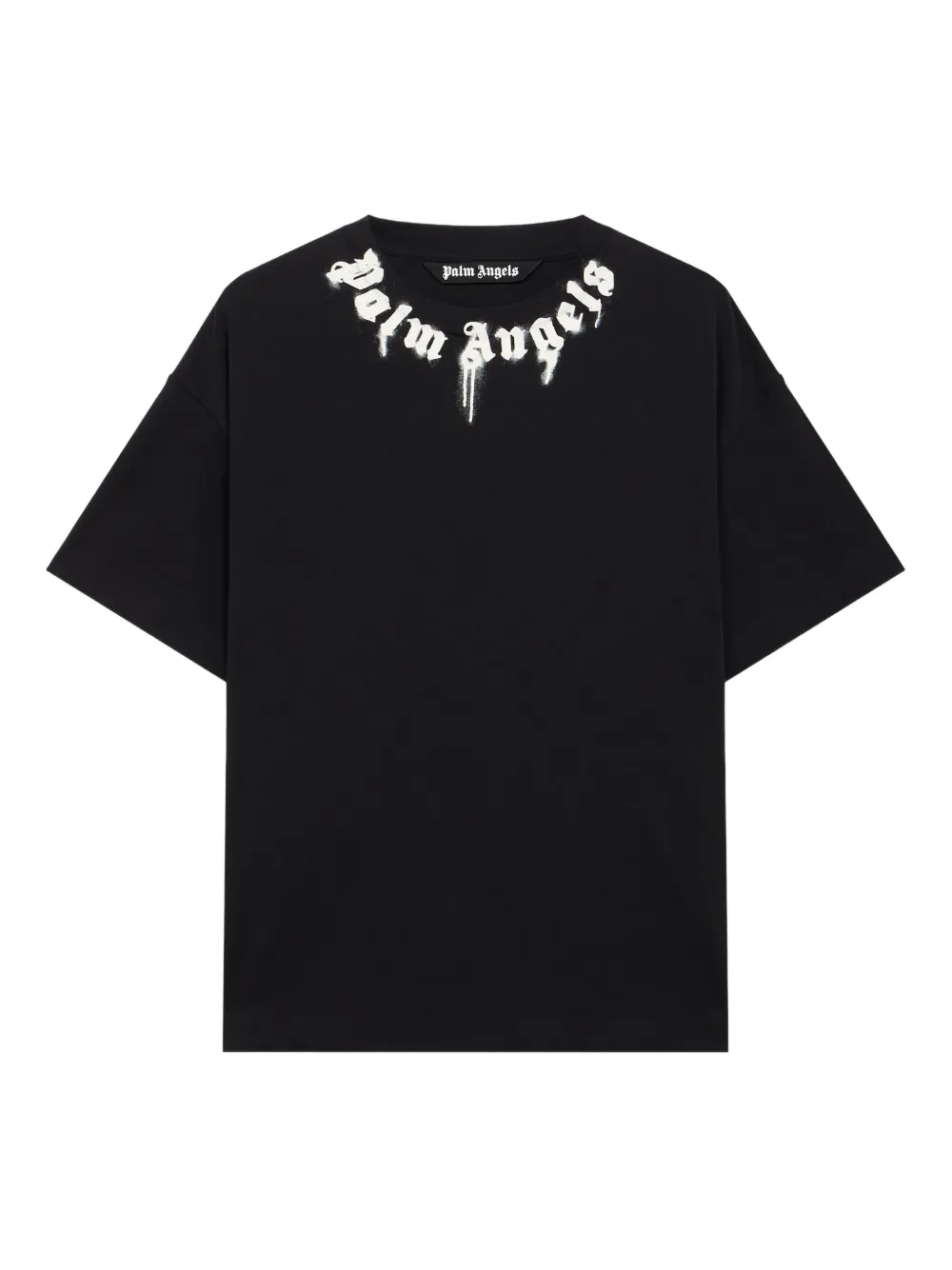 Palm Angels playera con logo | negro | Image 1
