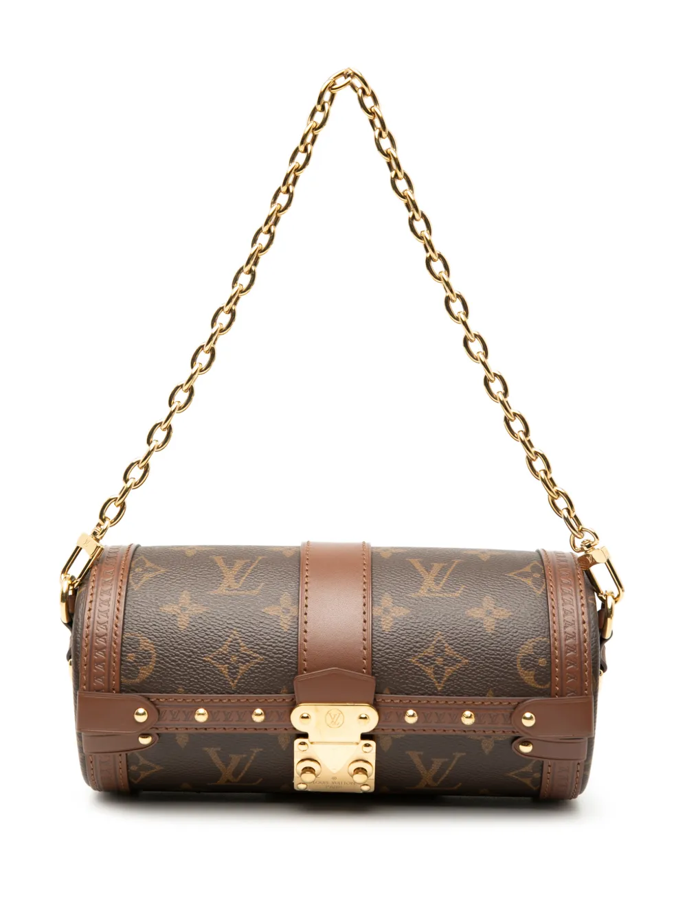 Louis Vuitton Pre-Owned 2010-2025 Monogram Papillon Trunk Satchel-Tasche - Braun