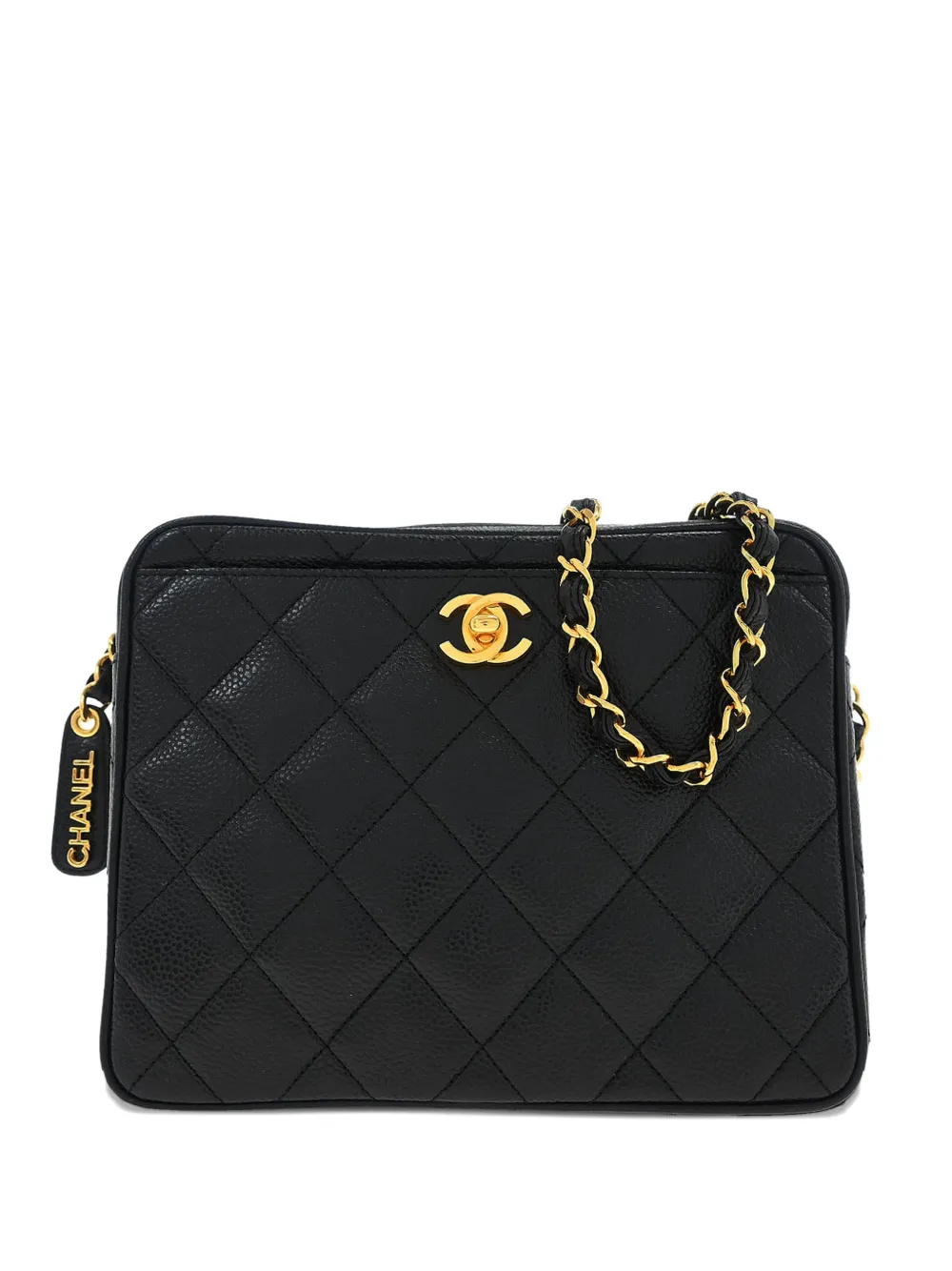 CHANEL Pre-Owned Borsa a spalla trapuntata 1996-1997 - Nero