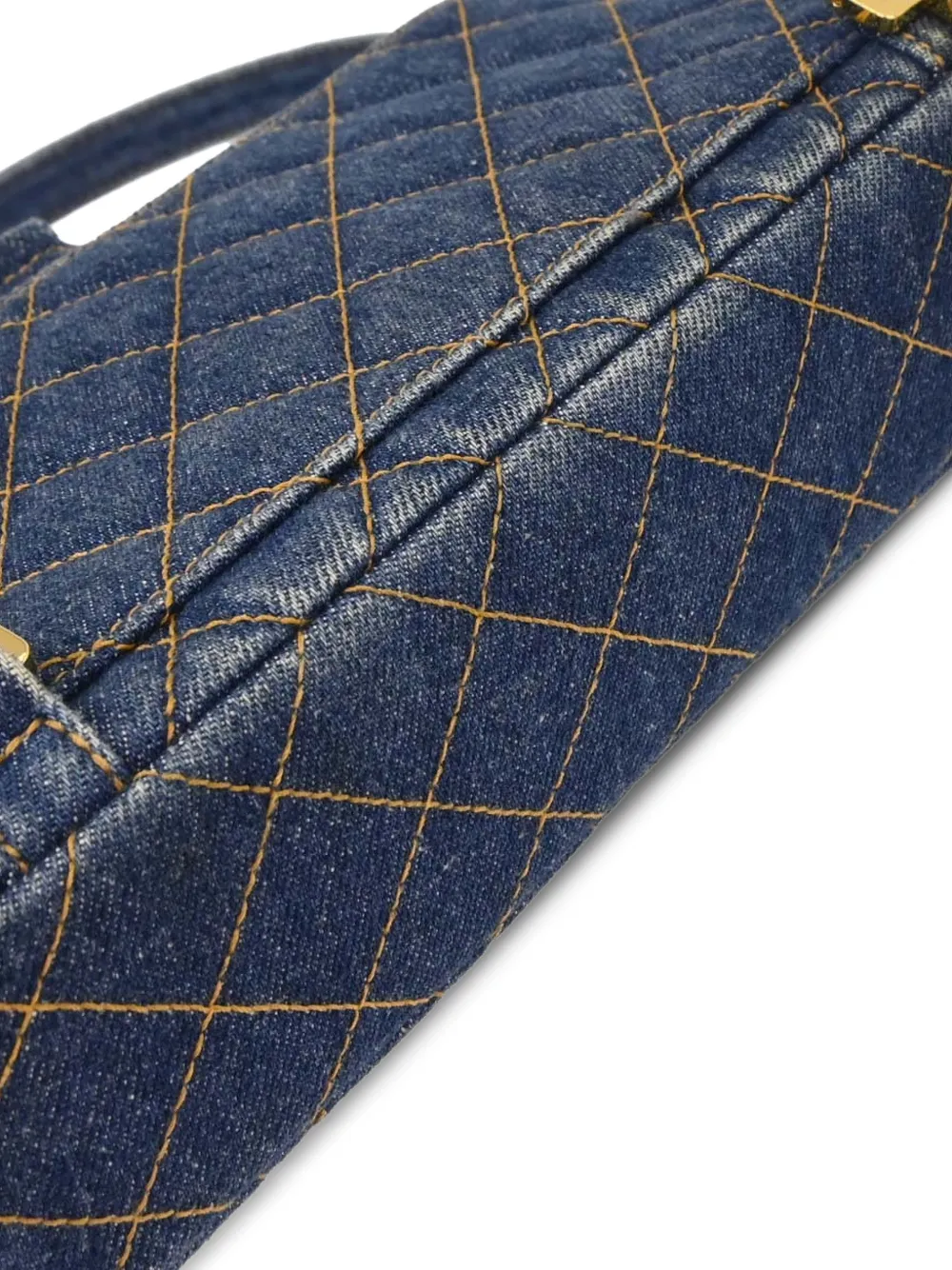 CHANEL Pre-owned 1996-1997 Denim Backpack In Blue