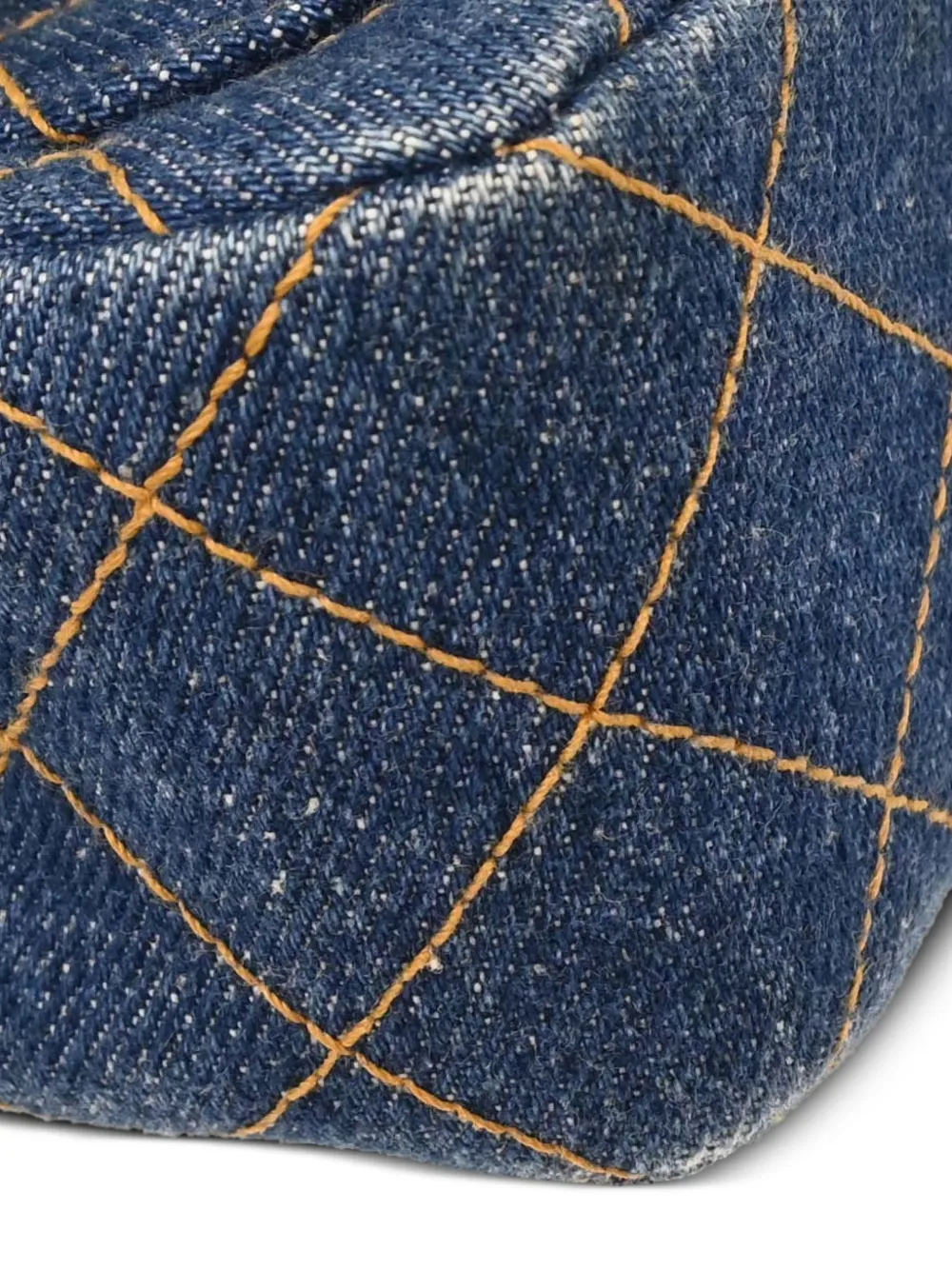 CHANEL Pre-owned 1996-1997 Denim Backpack In Blue