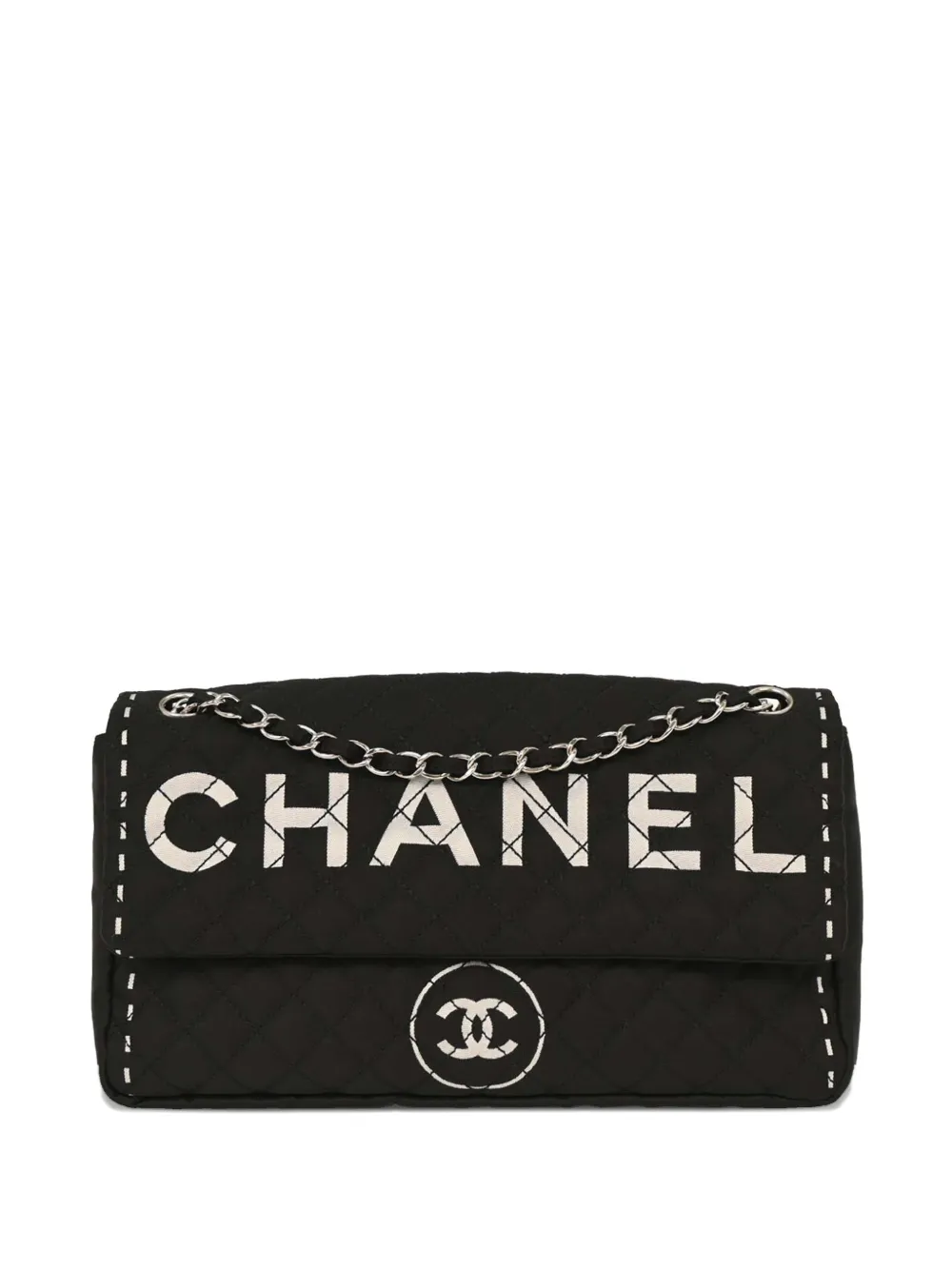 CHANEL Pre-Owned Borsa a spalla Flap 2008 - Nero