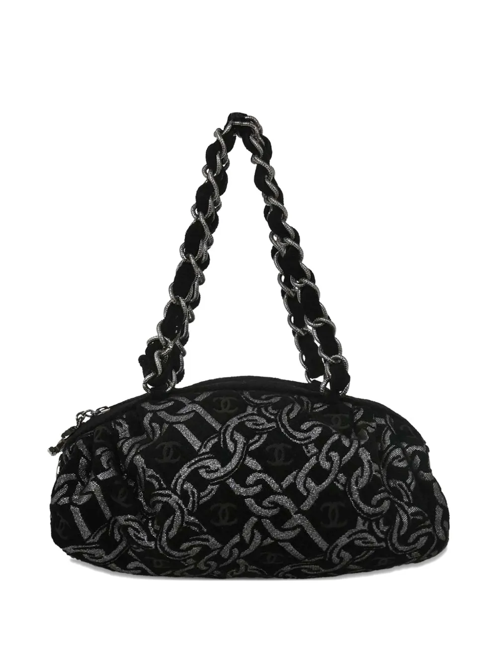 CHANEL Pre-Owned Borsa tote con stampa 2005-2006 - Nero