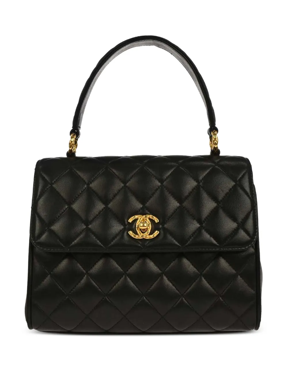 CHANEL Pre-Owned Borsa tote trapuntata 1991-1994 - Nero