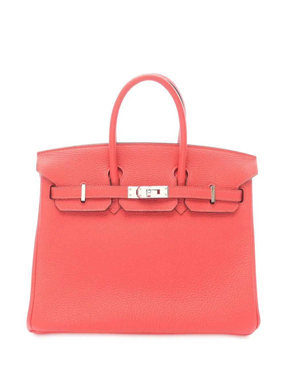 Hermès Pre-Owned 2014 Togo Birkin Sellier 25 handbag - Red
