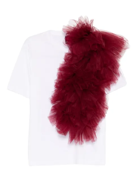 Alchemy ruffled-detail T-shirt